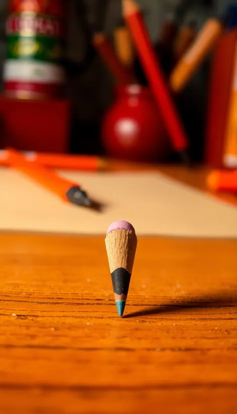 pencil with an eraser