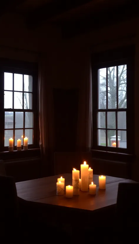 candle lights for windows