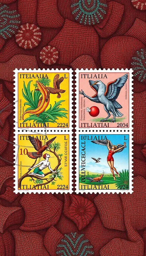 italian stamps 2024