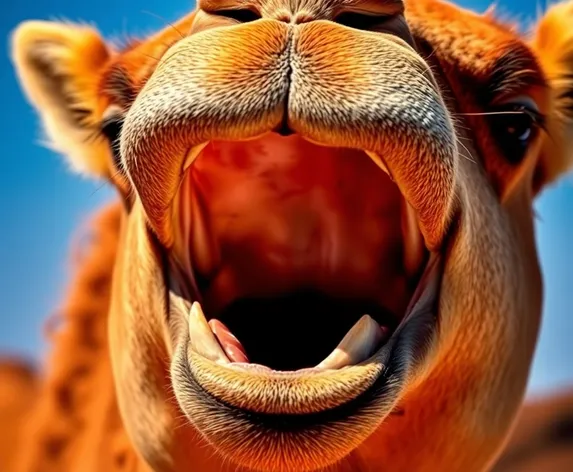 camel mouth inside