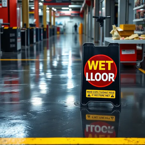 wet floor signs