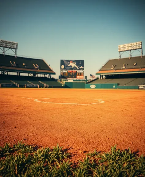 baseball diamond art