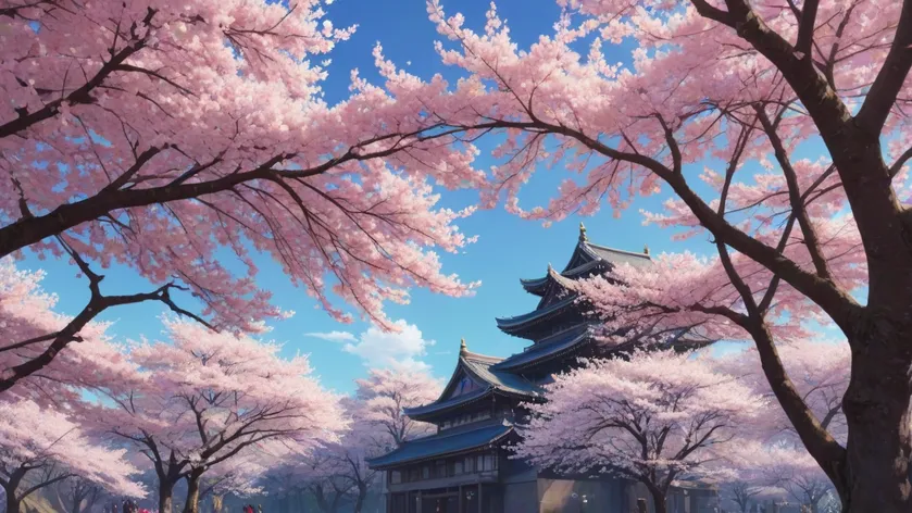 anime cherry blossom