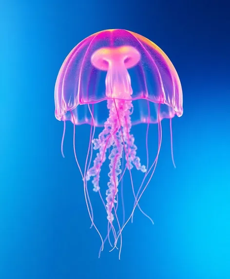 transparent jellyfish vector