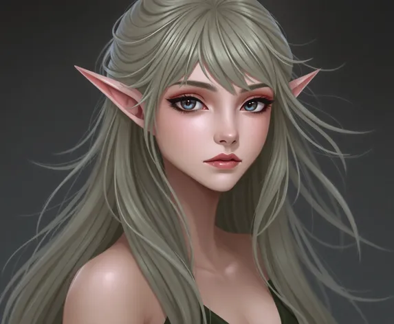 elf hair female