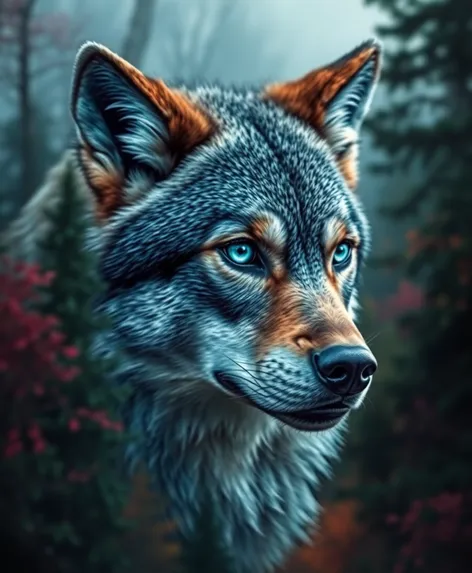 blue wolf eye