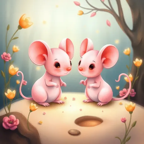 pinky mice