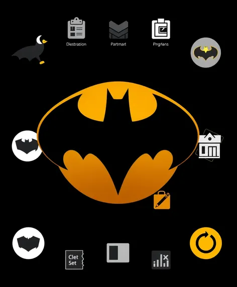 batman icons for chromebook