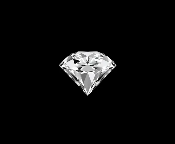 diamond on black background