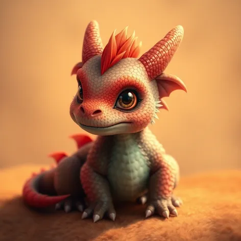 cute dragon drawing realistic