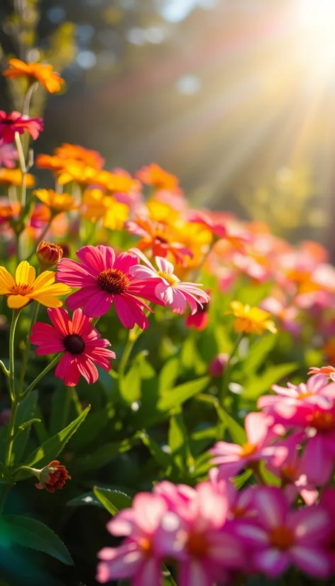 good morning with flowers