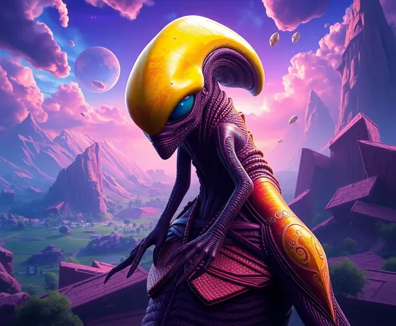 alien skin from fortnite