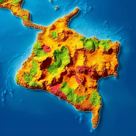 mapa de colombia