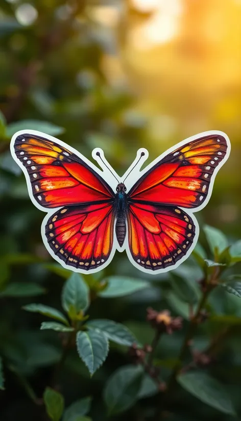 butterfly cutout