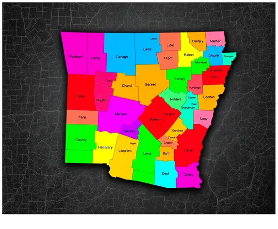 county map arkansas