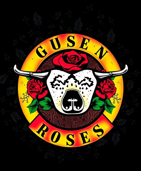 guns and roses logo