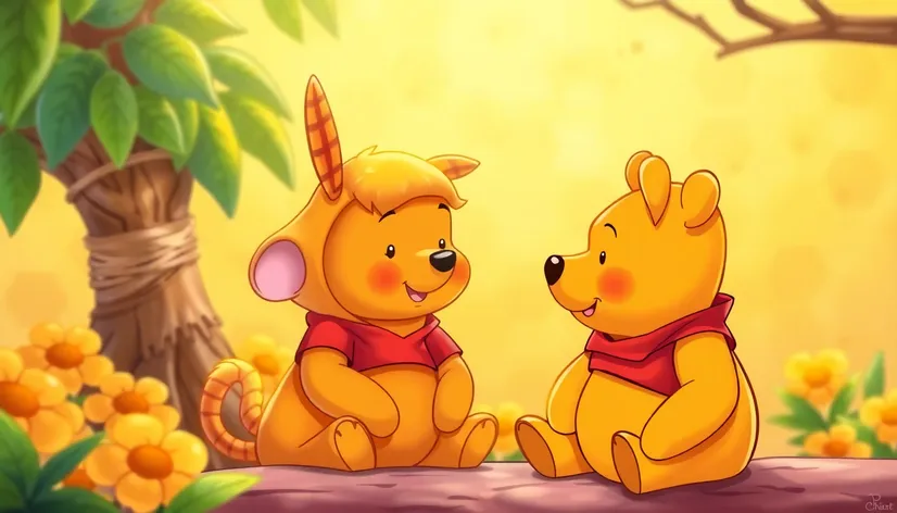 pooh bear and hunny