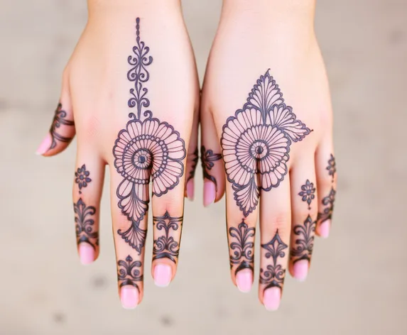 simple mehndi design