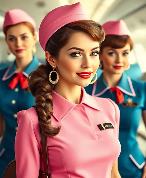 flight attendant uniforms