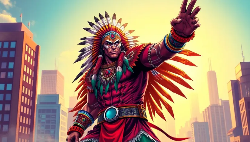 native american superhero