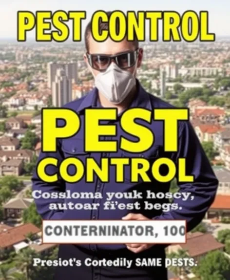 pest control advertisement