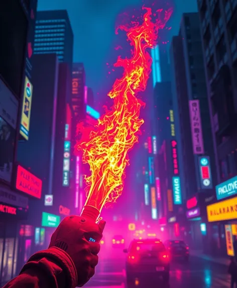 futuristic flamethrower