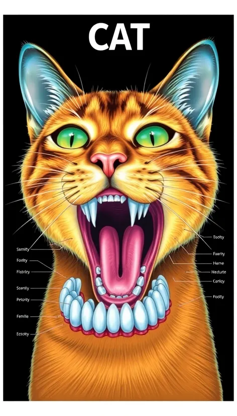 cat dental chart