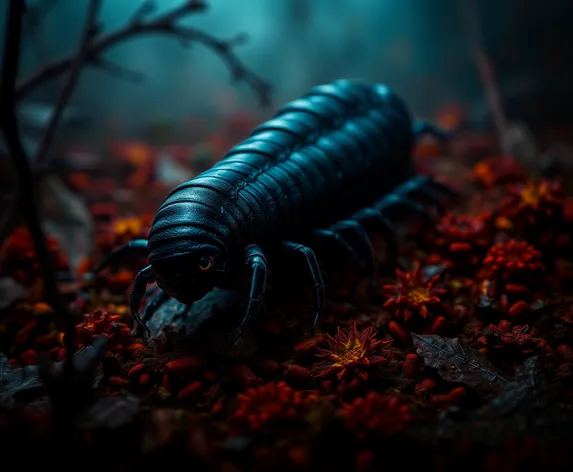 black centipede