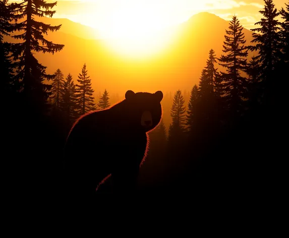 bear silhouette