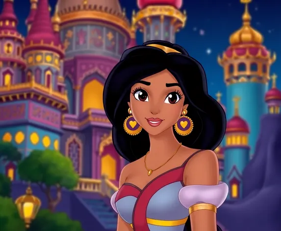 disney princess jasmine castle