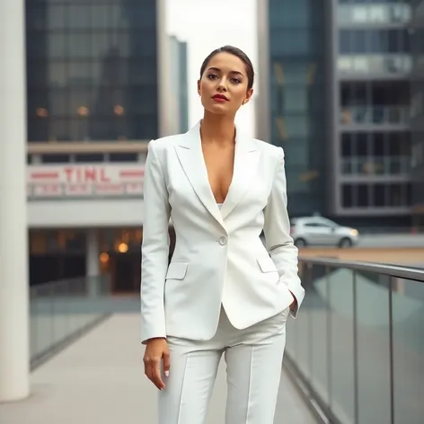 white suit for women