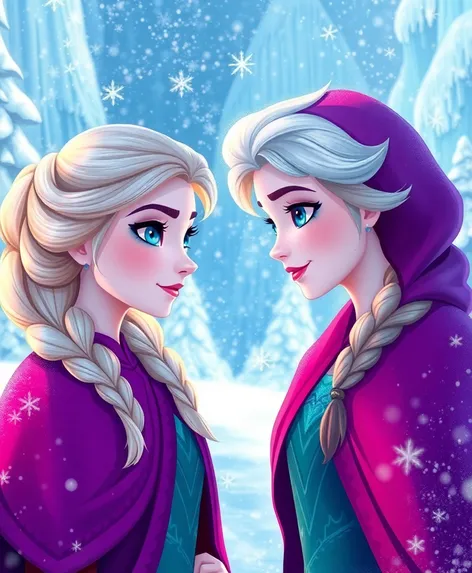 anna and elsa frozen