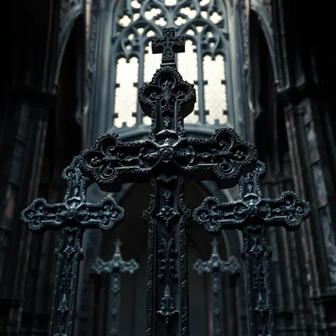 pictures of gothic crosses