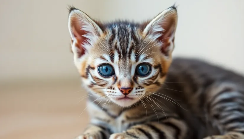 grey bengal kitten