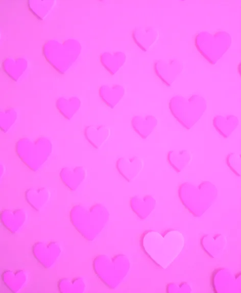 pink heart wallpaper