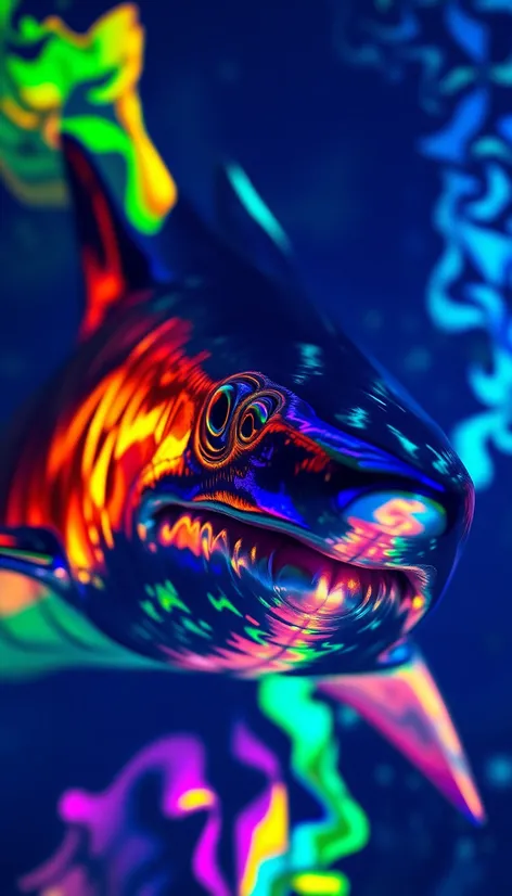 shark iridescent