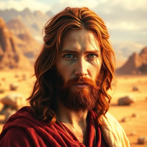 red headed jesus