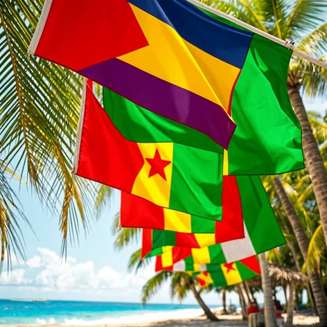 caribbean flags