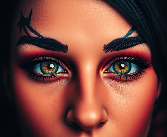 eyelid tattoo eyes