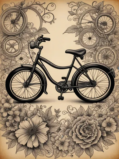 bike tattoo