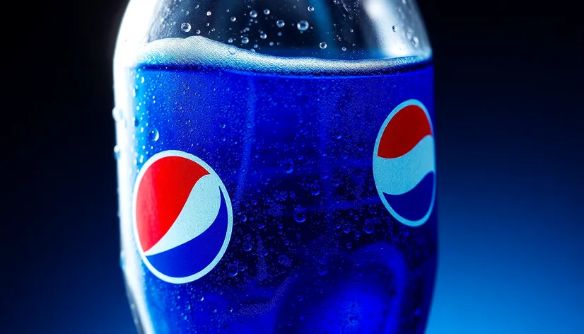 blue pepsi drink