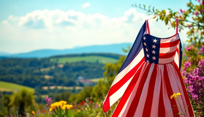 american flag dress