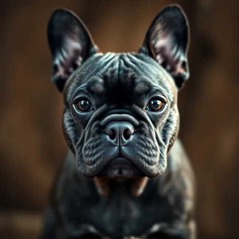 blue brindle french bulldog