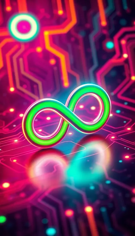 3d infinity symbol