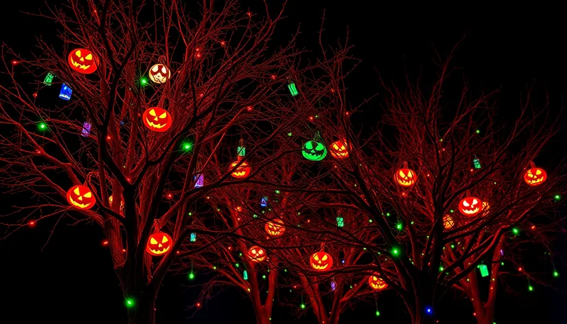 halloween trees