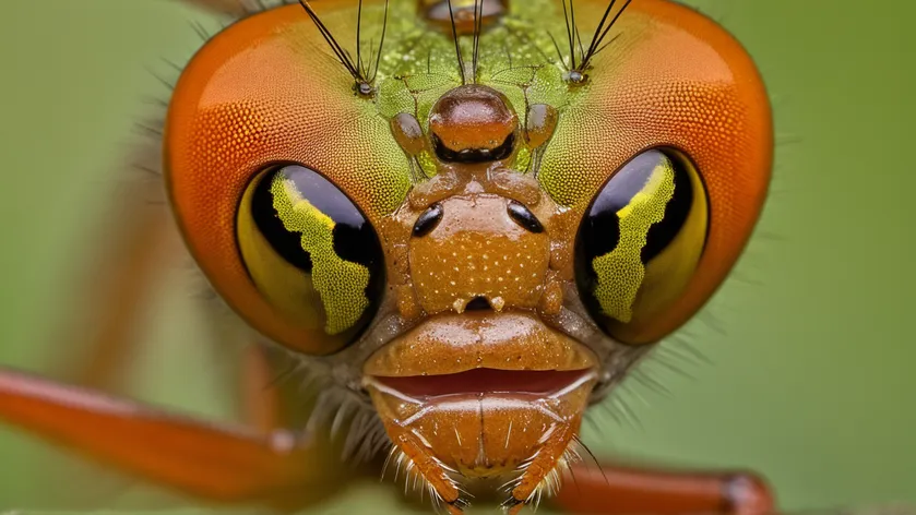 dragonfly face