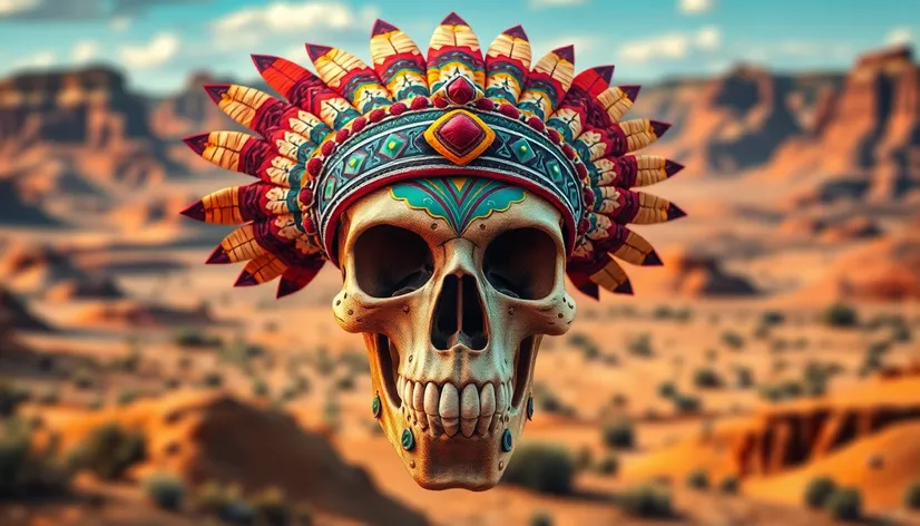 paracas style skull