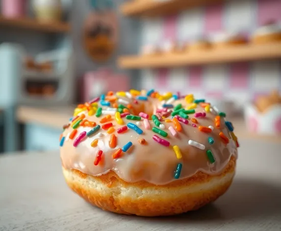 donut with sprinkles