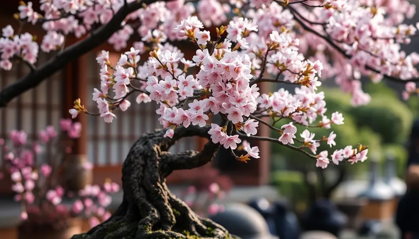 cherry blossom bonsai