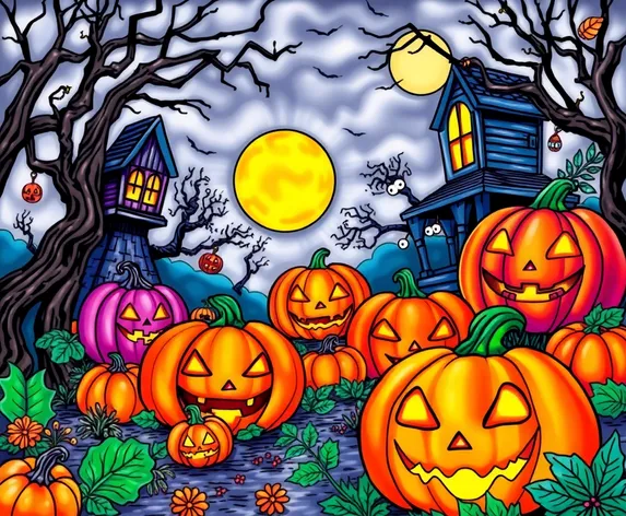 halloween coloring pages for